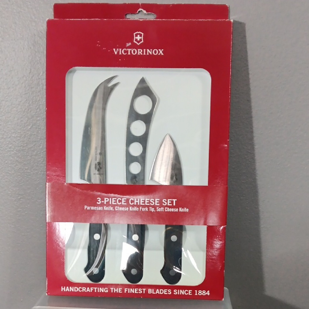 Victorinox NEW 3pc Cheese Knife Set
